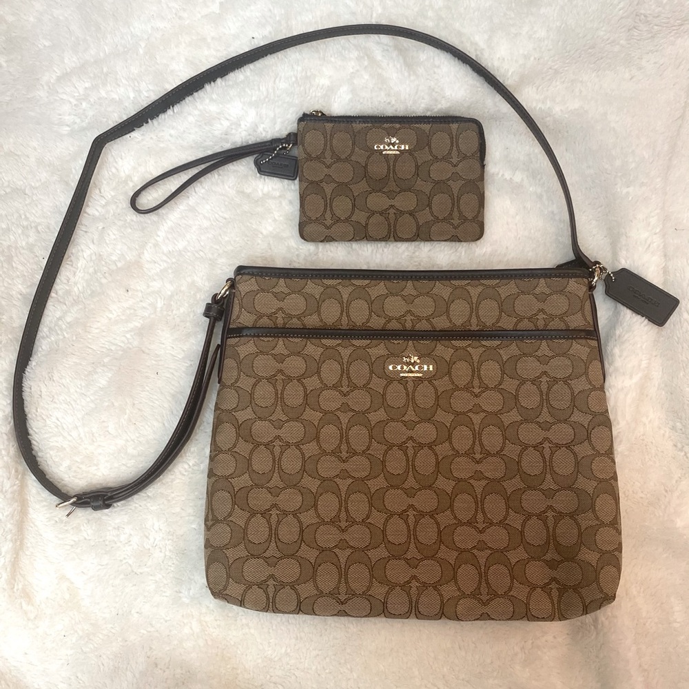 Coach Purse and Wristlet